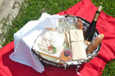 Sommerliches Picknick im Schlosspark