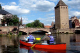 Canoeing along Rivers in Alsace